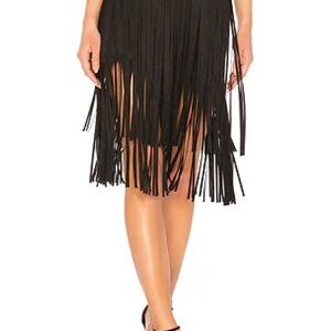 Mother: Fringe Skirt